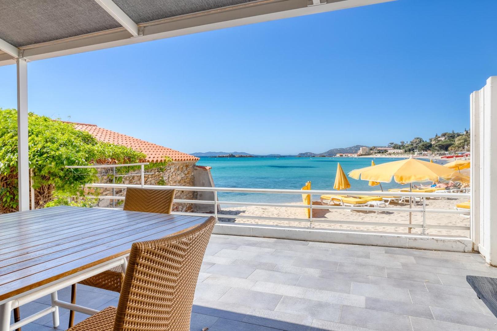 Roc Hotel - Hotel 4 Etoiles Les Pieds Dans L'Eau Le Lavandou Exterior foto